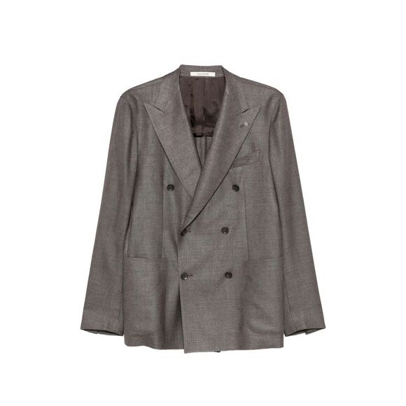 Tagliatore Brown Jackets - Blazers Men